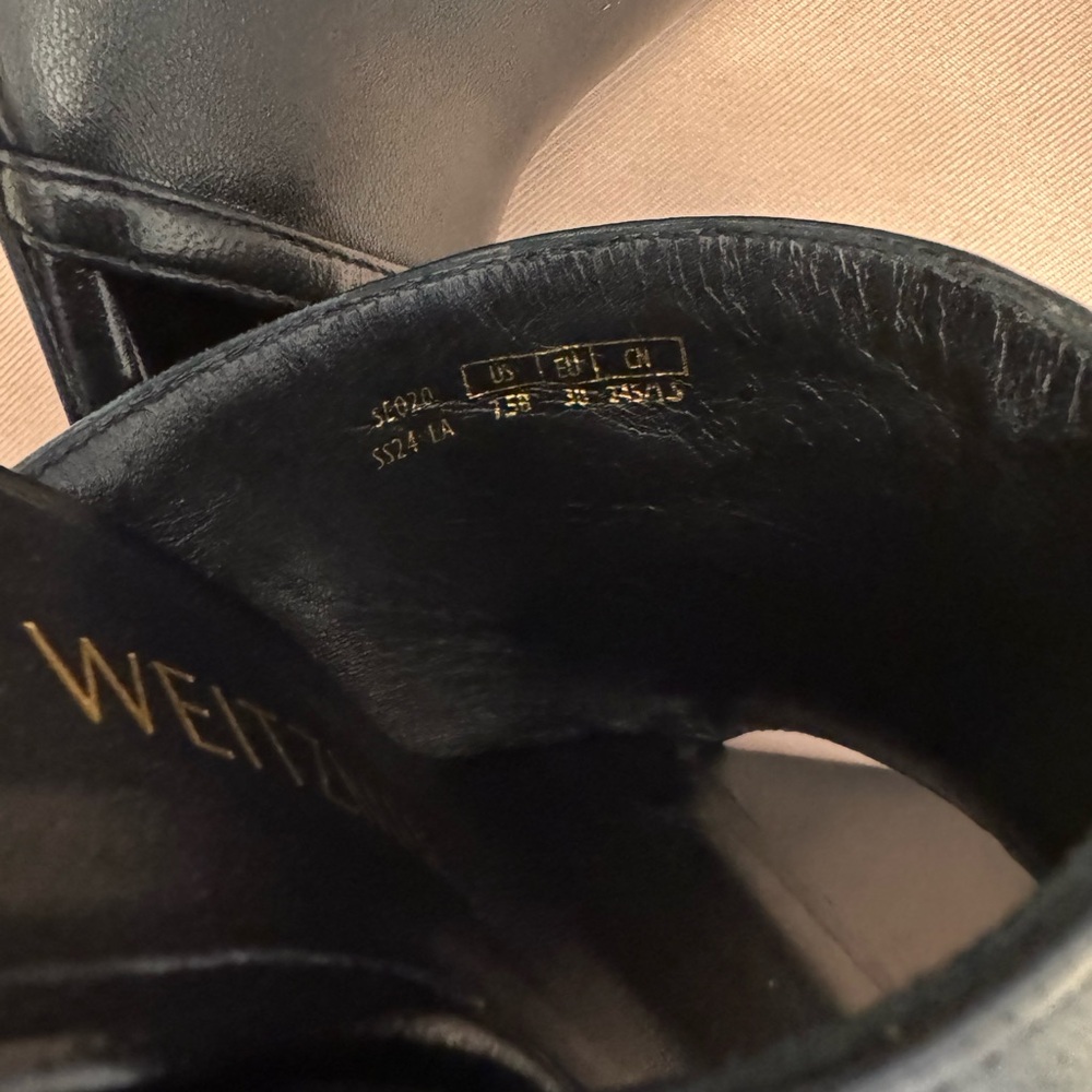 Stuart Weitzman Cayman 85 Sandal - Picture 4 of 5